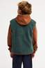 Quiksilver Polaire Kickflip Sleeveless Sherpa Yth Forest