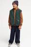 Quiksilver Polaire Kickflip Sleeveless Sherpa Yth Forest