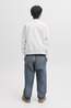 Jack & Jones Pull Jjecolton Sweat Crew Neck Sn Jnr White Melange