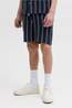 Jack & Jones Short Jaiden Coba Stripe Jog M Sky Captain