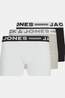 Jack & Jones Accessoire Sense Trunks 3-Pack Light Grey Melange