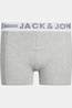 Jack & Jones Accessoire Sense Trunks 3-Pack Light Grey Melange