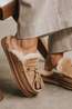 Warmbat Pantoffels Temora Beige