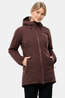 Jack Wolfskin Veste Imperméable Stirnberg Ins W Dark Maroon