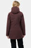 Jack Wolfskin Veste Imperméable Stirnberg Ins W Dark Maroon