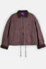 Oxbow Veste Shuriken Twill Printed Jacket Raisin