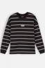 Oxbow T-Shirt Roasted Stripped Long Sleeve Cafe