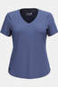 Smartwool T-Shirt Merino 120 V-Neck Tee Nightfall Blue