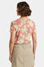 Sherpa T-Shirt Neha V-Neck Tee Floral Brick Dust Floral
