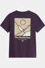 The North Face T-Shirt W Monte Reg Ss Tee-Graphic Endless Dusk
