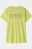Patagonia T-Shirt W'S Cap Cool Daily Shirt - Hut Tripper Vellum Green