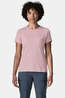Patagonia T-Shirt W'S Cap Cool Daily Shirt - P-6 Cosmos Fuzzy Mauve - Light Fuzzy Mauve X-Dye
