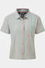 Sherpa Chemise Jaya Camp Ss Shirt Celery Patti Stripe