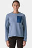 Patagonia Fleece W'S R1 Air Crew Barnacle Blue