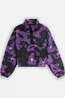 Oxbow Fleece Blurryflo Printed Sherpa Black