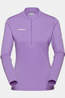 Mammut Fleece Aenergy Ml Half Zip Pull Women Lavandin