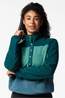 Cotopaxi Polaire Encima Fleece Pullover Deep Ocean And Firefly