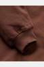 Passenger Clothing ltd Pull Lost Patch Relaxed Fit Sweatshirt Chestnut