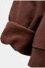 Passenger Clothing ltd Pull Lost Patch Relaxed Fit Sweatshirt Chestnut