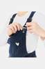 Picture Organic Clothing Pantalon Bibee Cord Overalls Dress Blues