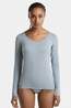 icebreaker Ondergoed Siren Ls Sweetheart Zinc Blue