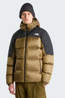 The North Face Donsjas M Diablo Down 2.0 Hoodie Khaki Stone Black Heath