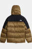 The North Face Donsjas M Diablo Down 2.0 Hoodie Khaki Stone Black Heath