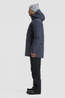 Didriksons 1913 Veste Tempest Usx Parka Sleepy Blue