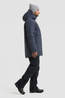 Didriksons 1913 Veste Tempest Usx Parka Sleepy Blue