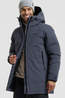 Didriksons 1913 Veste Tempest Usx Parka Sleepy Blue