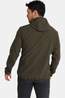 Jack Wolfskin Softshell Jas Wild Winds Hooded Jkt M Obsidian Moss