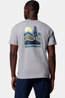 Columbia T-Shirt Explorers Canyon™ Back Ss Tee Mid Grey/Mid Grey