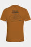 Jack Wolfskin T-Shirt Vonnan Graphic T M Outdoor Autumn Leaves