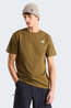 The North Face T-Shirt M Evolution Simple Dome Regular Short Sl Caraway Seed