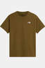 The North Face T-Shirt M Evolution Simple Dome Regular Short Sl Caraway Seed