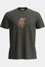 icebreaker T-Shirt M Mer 150 Tech Lite Ss Tee Bear Catch Dk Loden