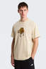 The North Face T-Shirt M Donkey Taxi Relaxed Short Sleeve Tee-G Desert Stone