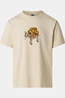 The North Face T-Shirt M Donkey Taxi Relaxed Short Sleeve Tee-G Desert Stone