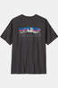 Patagonia T-Shirt M'S Fitz Roy Foothills T-Shirt Ink Black
