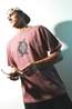 Oxbow T-Shirt Tribute Snake S.Sleeve Rose Taupe