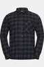 Jack Wolfskin Chemise Lite Flannel Shirt M Check Black