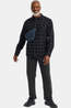 Jack Wolfskin Chemise Lite Flannel Shirt M Check Black
