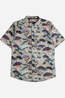 Kavu Hemd Festaruski Ss Shirt Mushroom Realm