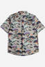 Kavu Hemd Festaruski Ss Shirt Mushroom Realm