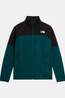 The North Face Fleece M Polartec Powergrid Stormgap Jacket Pacific Teal-Tnf Black