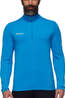 Mammut Polaire Aenergy Ml Half Zip Pull Men Glacier Blue
