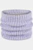 Buff Écharpe Knitted & Fleece Neck Warmer Eyla Lilac Ice Lilac Ice