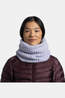 Buff Écharpe Knitted & Fleece Neck Warmer Eyla Lilac Ice Lilac Ice