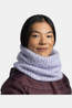 Buff Écharpe Knitted & Fleece Neck Warmer Eyla Lilac Ice Lilac Ice