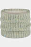 Buff Écharpe Knitted & Fleece Neck Warmer Dalia Aqua Haze Aqua Haze